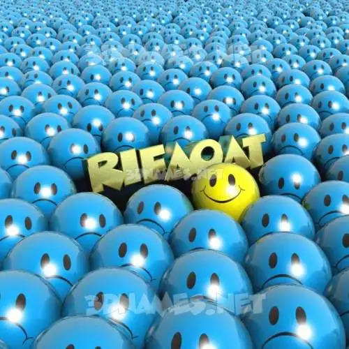 rifaqat in Special Smileys style - 3D name wallpaper
