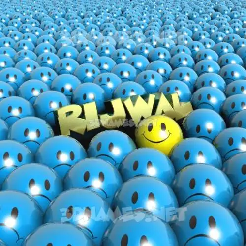 rijwal in Special Smileys style - 3D name wallpaper rijwal in Special Smileys style - 3D name wallpaper
