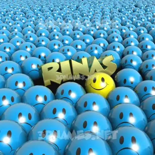 rinas in Special Smileys style - 3D name wallpaper rinas in Special Smileys style - 3D name wallpaper