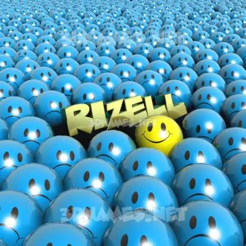 rizell in Special Smileys style - 3D name wallpaper rizell in Special Smileys style - 3D name wallpaper