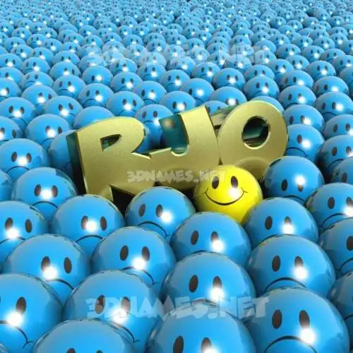 rjo in Special Smileys style - 3D name wallpaper rjo in Special Smileys style - 3D name wallpaper