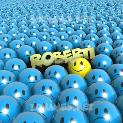 roberti in Special Smileys style - 3D name wallpaper roberti in Special Smileys style - 3D name wallpaper