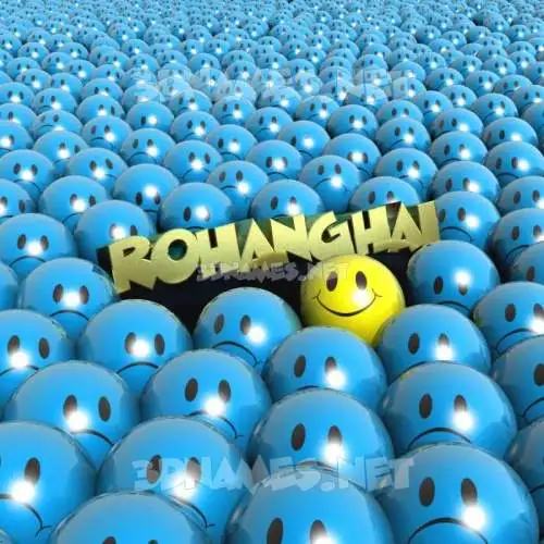 rohanghai in Special Smileys style - 3D name wallpaper rohanghai in Special Smileys style - 3D name wallpaper