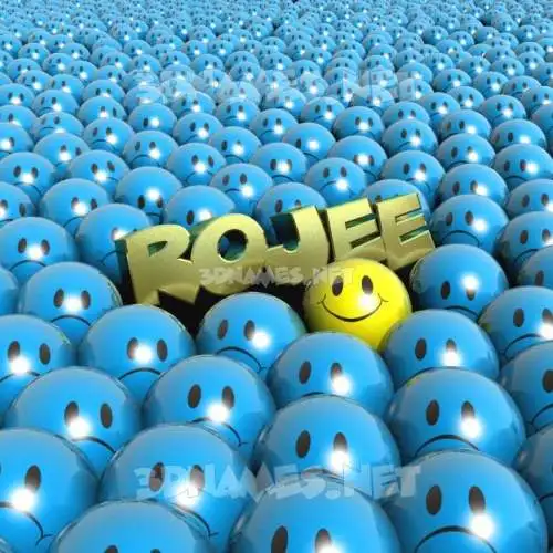 rojee in Special Smileys style - 3D name wallpaper rojee in Special Smileys style - 3D name wallpaper