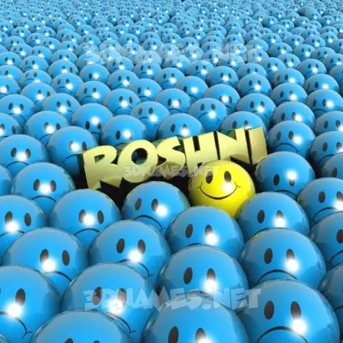 roshni in Special Smileys style - 3D name wallpaper roshni in Special Smileys style - 3D name wallpaper