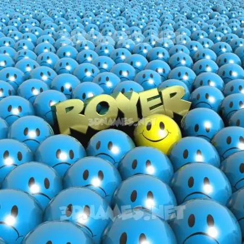 royer in Special Smileys style - 3D name wallpaper
