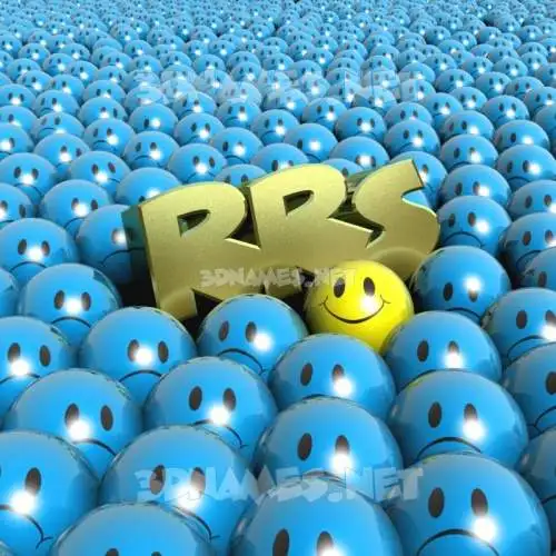 rrs in Special Smileys style - 3D name wallpaper