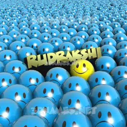 rudrakshi in Special Smileys style - 3D name wallpaper rudrakshi in Special Smileys style - 3D name wallpaper
