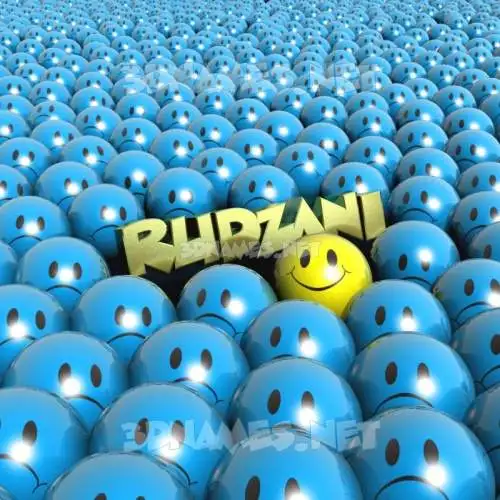 rudzani in Special Smileys style - 3D name wallpaper
