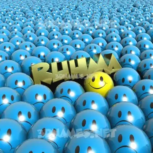 ruhma in Special Smileys style - 3D name wallpaper ruhma in Special Smileys style - 3D name wallpaper