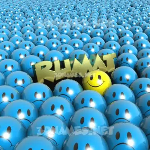 rumat in Special Smileys style - 3D name wallpaper rumat in Special Smileys style - 3D name wallpaper