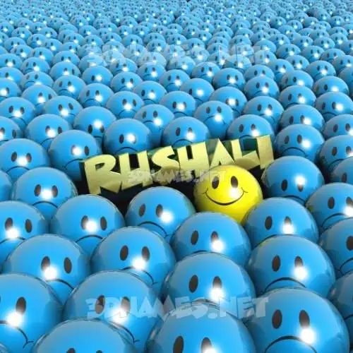 rushali in Special Smileys style - 3D name wallpaper rushali in Special Smileys style - 3D name wallpaper