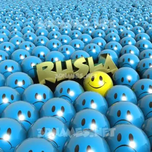 rusla in Special Smileys style - 3D name wallpaper rusla in Special Smileys style - 3D name wallpaper