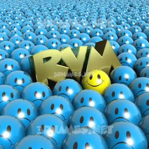 rvm in Special Smileys style - 3D name wallpaper rvm in Special Smileys style - 3D name wallpaper