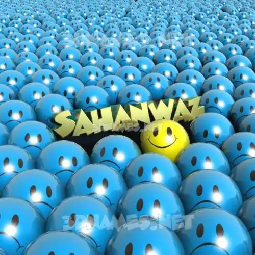 sahanwaz in Special Smileys style - 3D name wallpaper sahanwaz in Special Smileys style - 3D name wallpaper