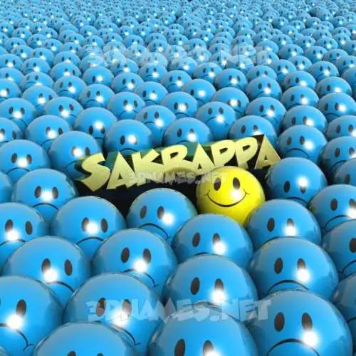 sakrappa in Special Smileys style - 3D name wallpaper sakrappa in Special Smileys style - 3D name wallpaper