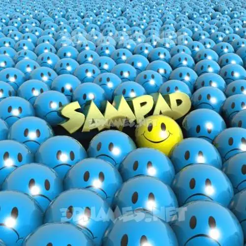 sampad in Special Smileys style - 3D name wallpaper sampad in Special Smileys style - 3D name wallpaper