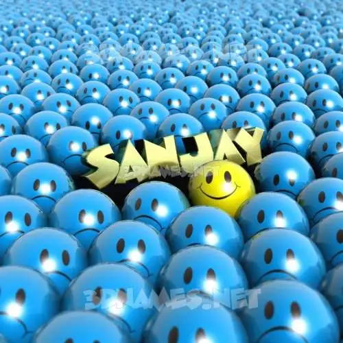 sanjay in Special Smileys style - 3D name wallpaper sanjay in Special Smileys style - 3D name wallpaper