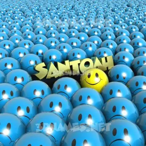 santoah in Special Smileys style - 3D name wallpaper santoah in Special Smileys style - 3D name wallpaper