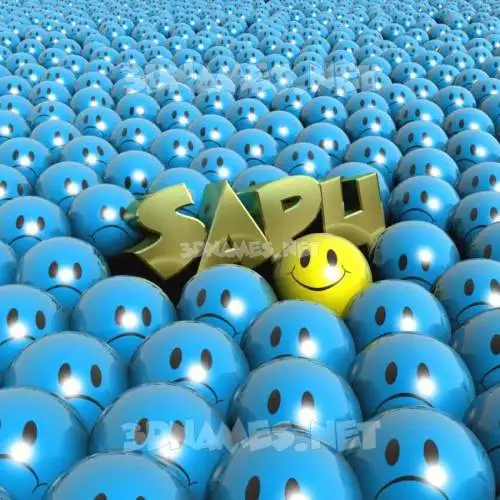 sapu in Special Smileys style - 3D name wallpaper sapu in Special Smileys style - 3D name wallpaper