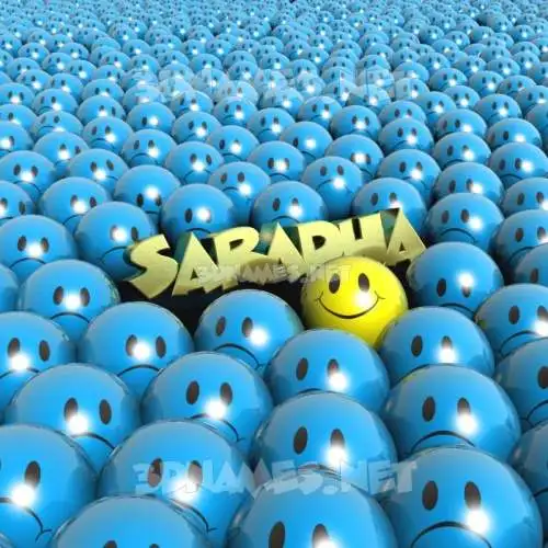 saradha in Special Smileys style - 3D name wallpaper saradha in Special Smileys style - 3D name wallpaper