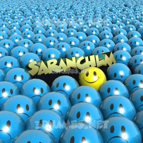 saranchlm in Special Smileys style - 3D name wallpaper