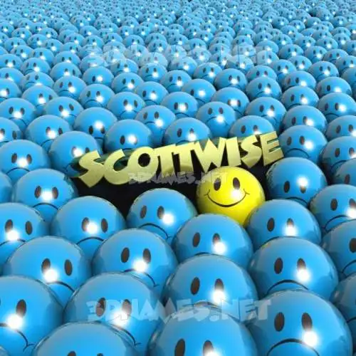 scottwise in Special Smileys style - 3D name wallpaper