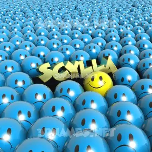 scylla in Special Smileys style - 3D name wallpaper scylla in Special Smileys style - 3D name wallpaper