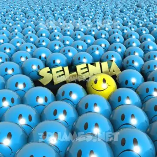 selenia in Special Smileys style - 3D name wallpaper selenia in Special Smileys style - 3D name wallpaper