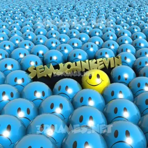 semjohnkevin in Special Smileys style - 3D name wallpaper