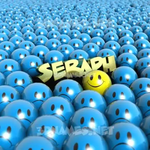 seraph in Special Smileys style - 3D name wallpaper seraph in Special Smileys style - 3D name wallpaper