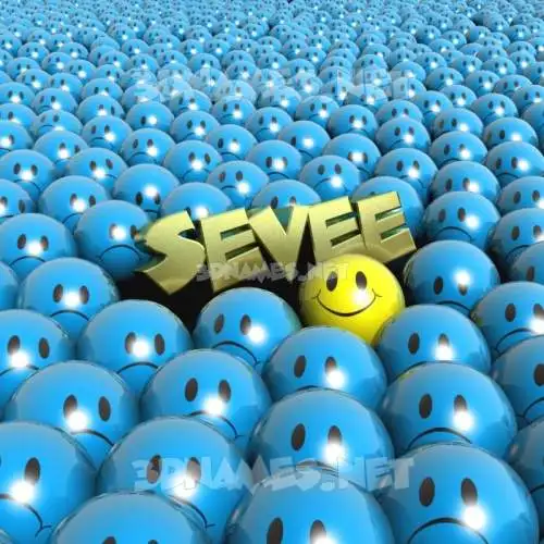 sevee in Special Smileys style - 3D name wallpaper sevee in Special Smileys style - 3D name wallpaper