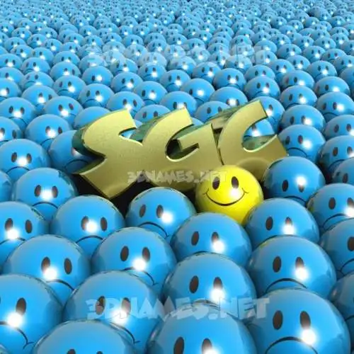 sgc in Special Smileys style - 3D name wallpaper