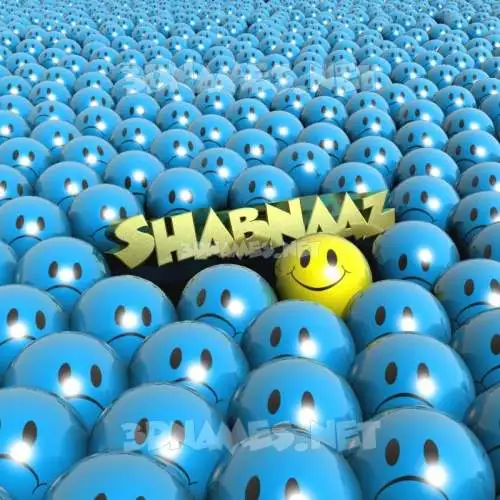 shabnaaz in Special Smileys style - 3D name wallpaper shabnaaz in Special Smileys style - 3D name wallpaper