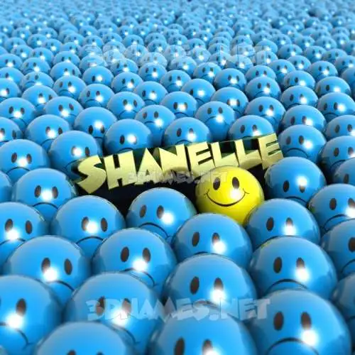 shanelle in Special Smileys style - 3D name wallpaper shanelle in Special Smileys style - 3D name wallpaper