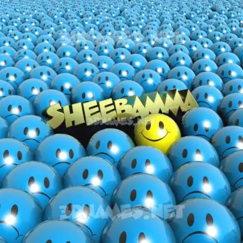 sheebamma in Special Smileys style - 3D name wallpaper