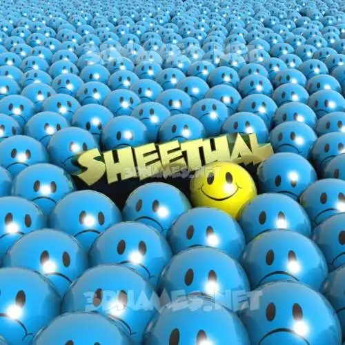 sheethal in Special Smileys style - 3D name wallpaper sheethal in Special Smileys style - 3D name wallpaper