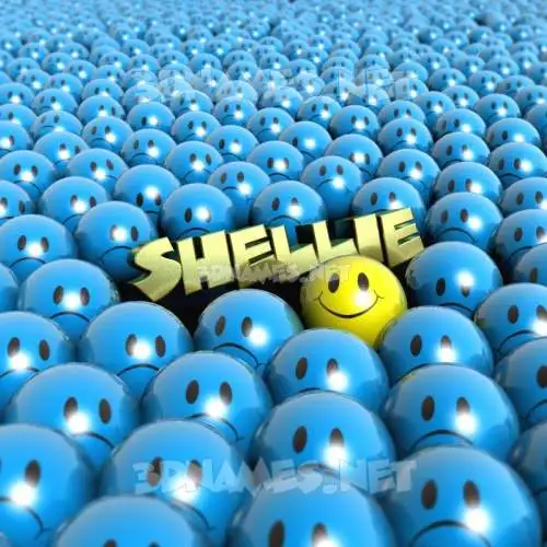 shellie in Special Smileys style - 3D name wallpaper shellie in Special Smileys style - 3D name wallpaper