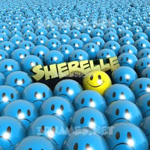 sherelle in Special Smileys style - 3D name wallpaper sherelle in Special Smileys style - 3D name wallpaper