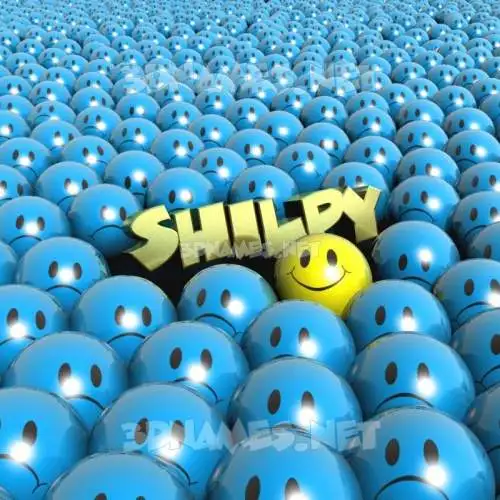 shilpy in Special Smileys style - 3D name wallpaper