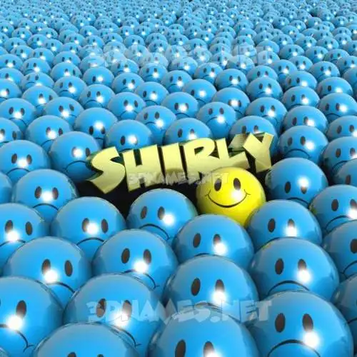 shirly in Special Smileys style - 3D name wallpaper shirly in Special Smileys style - 3D name wallpaper