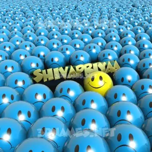 shivapriyaa in Special Smileys style - 3D name wallpaper