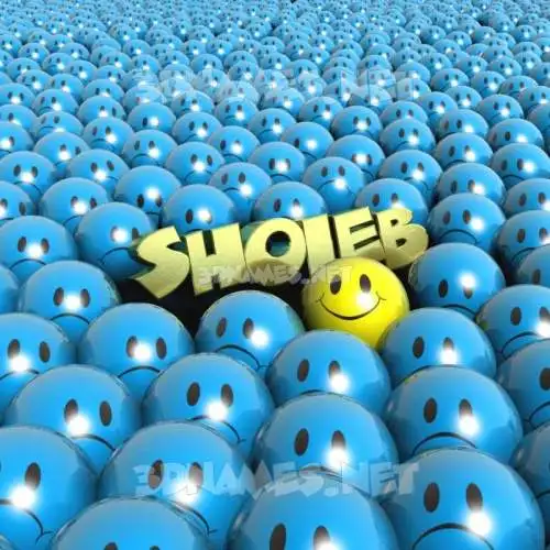 shoieb in Special Smileys style - 3D name wallpaper shoieb in Special Smileys style - 3D name wallpaper