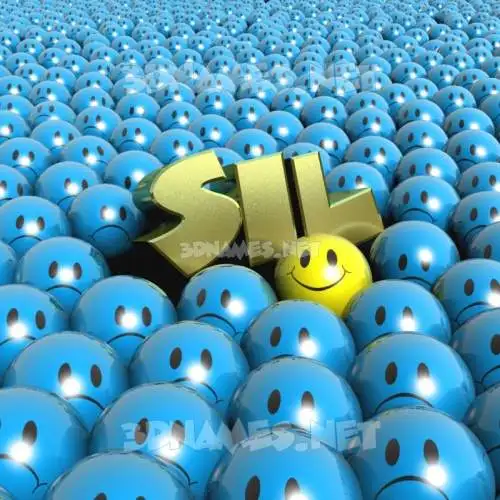 sil in Special Smileys style - 3D name wallpaper sil in Special Smileys style - 3D name wallpaper