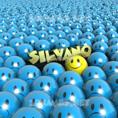 silvano in Special Smileys style - 3D name wallpaper silvano in Special Smileys style - 3D name wallpaper