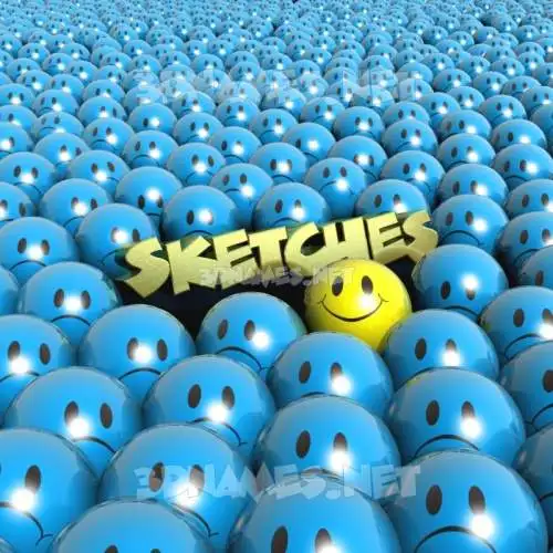 sketches in Special Smileys style - 3D name wallpaper sketches in Special Smileys style - 3D name wallpaper