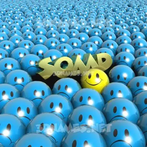 soaad in Special Smileys style - 3D name wallpaper