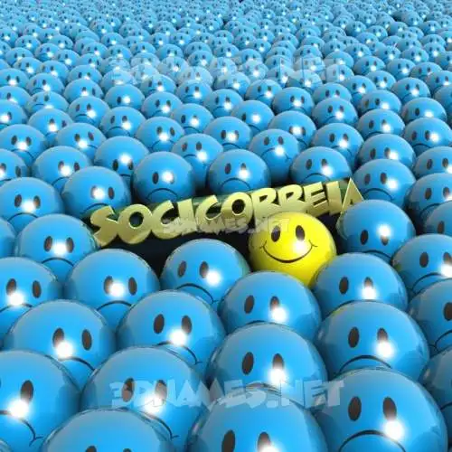 socicorreia in Special Smileys style - 3D name wallpaper