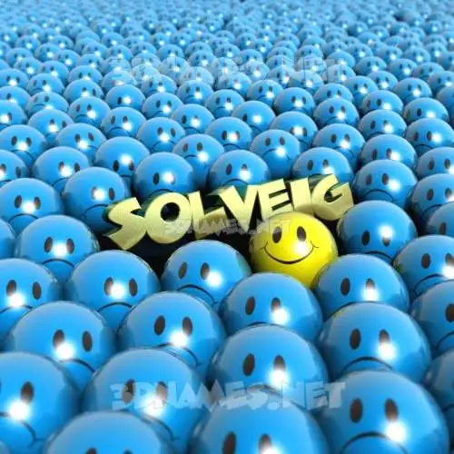 solveig in Special Smileys style - 3D name wallpaper solveig in Special Smileys style - 3D name wallpaper