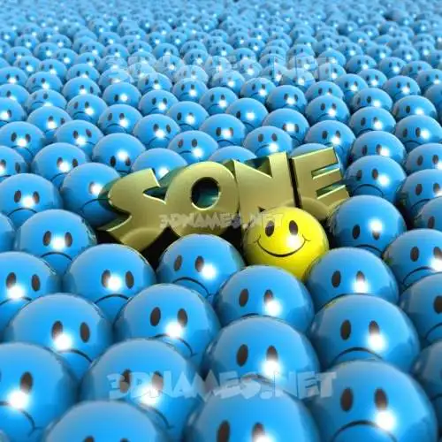 sone in Special Smileys style - 3D name wallpaper
